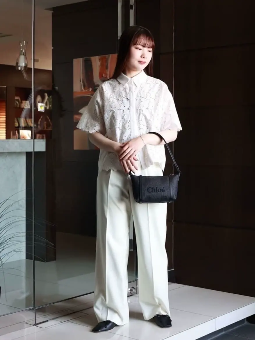 Chloe(クロエ)】 キャリーロゴディテールショルダーバッグ｜PARIGOT