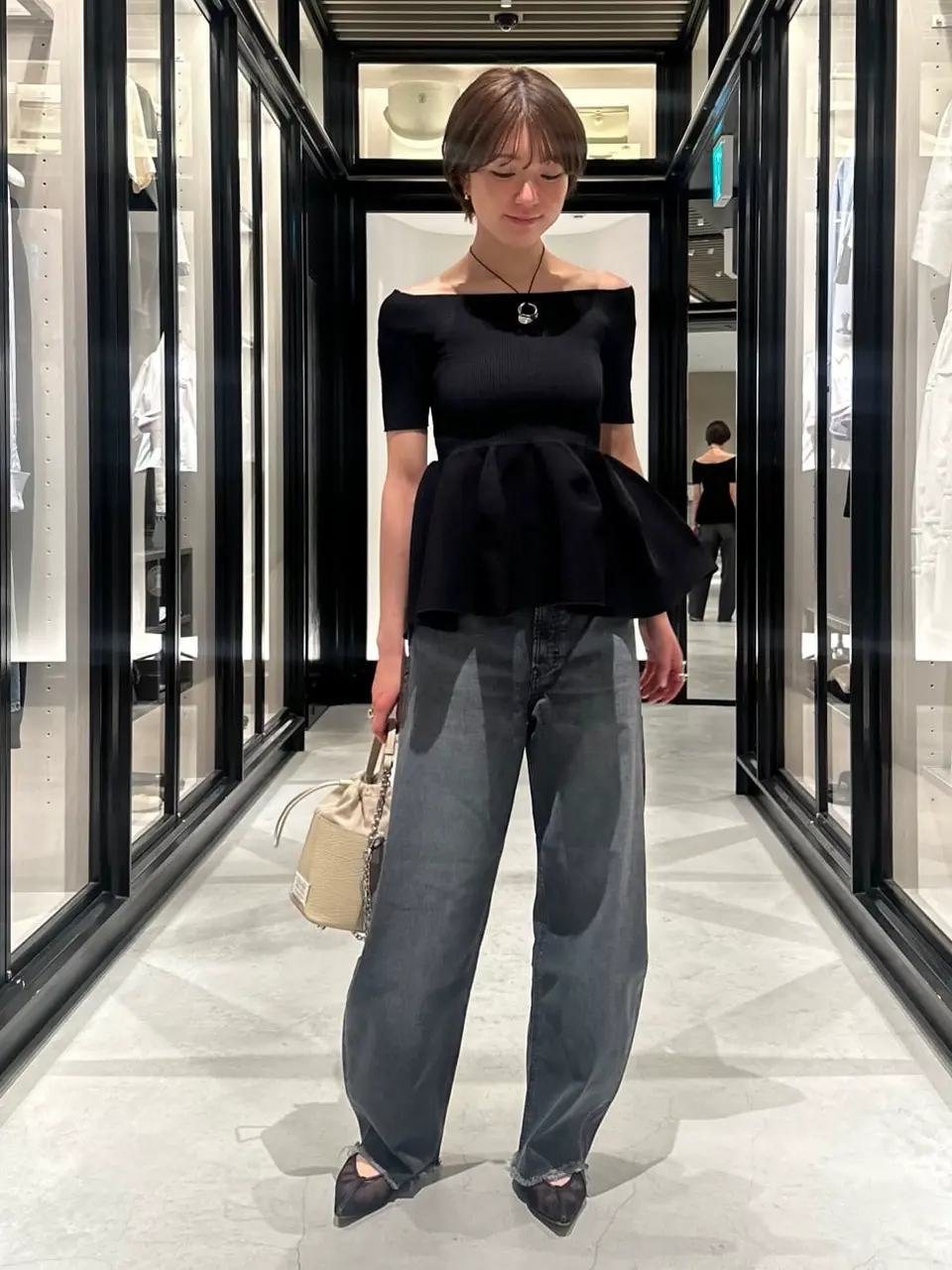 YANUK⭐︎ヤヌーク⭐︎LAURA⭐︎25 LAURA スタッフの春スタイリングをご紹介 | YANUK ONLINE STORE