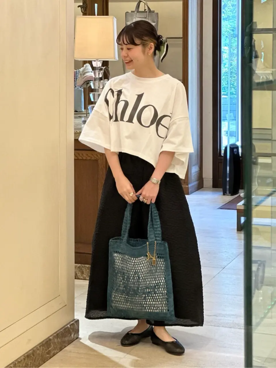 未使用 Chloe クロエ タンクトップ バナナ柄 XS 未使用 Chloe クロエ