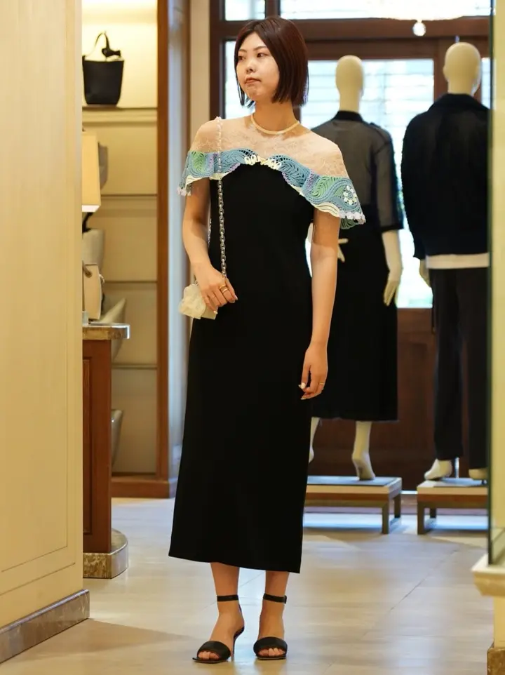 Mame Kurogouchi(マメ クロゴウチ)】 PARIGOT別注 Tulle Lace Classic