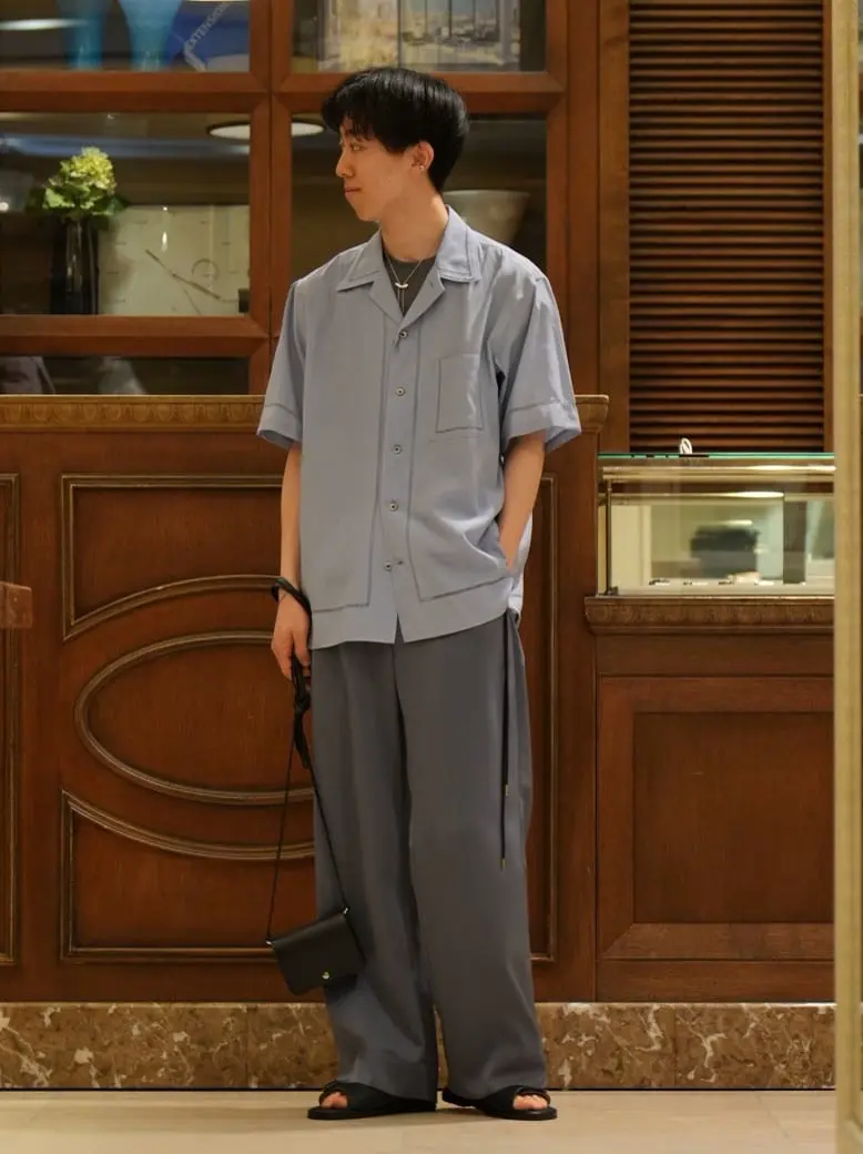 YOKE(ヨーク)】 SUPER 120'S WASHABLE WOOL JERSEY T-SHIRT｜PARIGOT