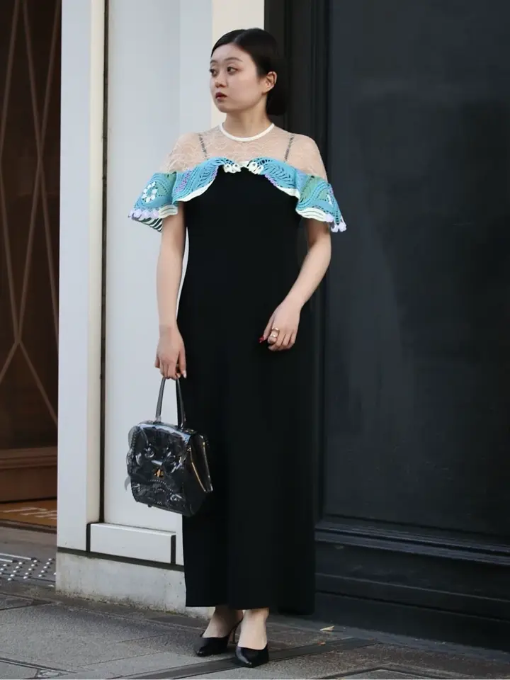 Mame Kurogouchi(マメ クロゴウチ)】 PARIGOT別注 Tulle Lace Classic