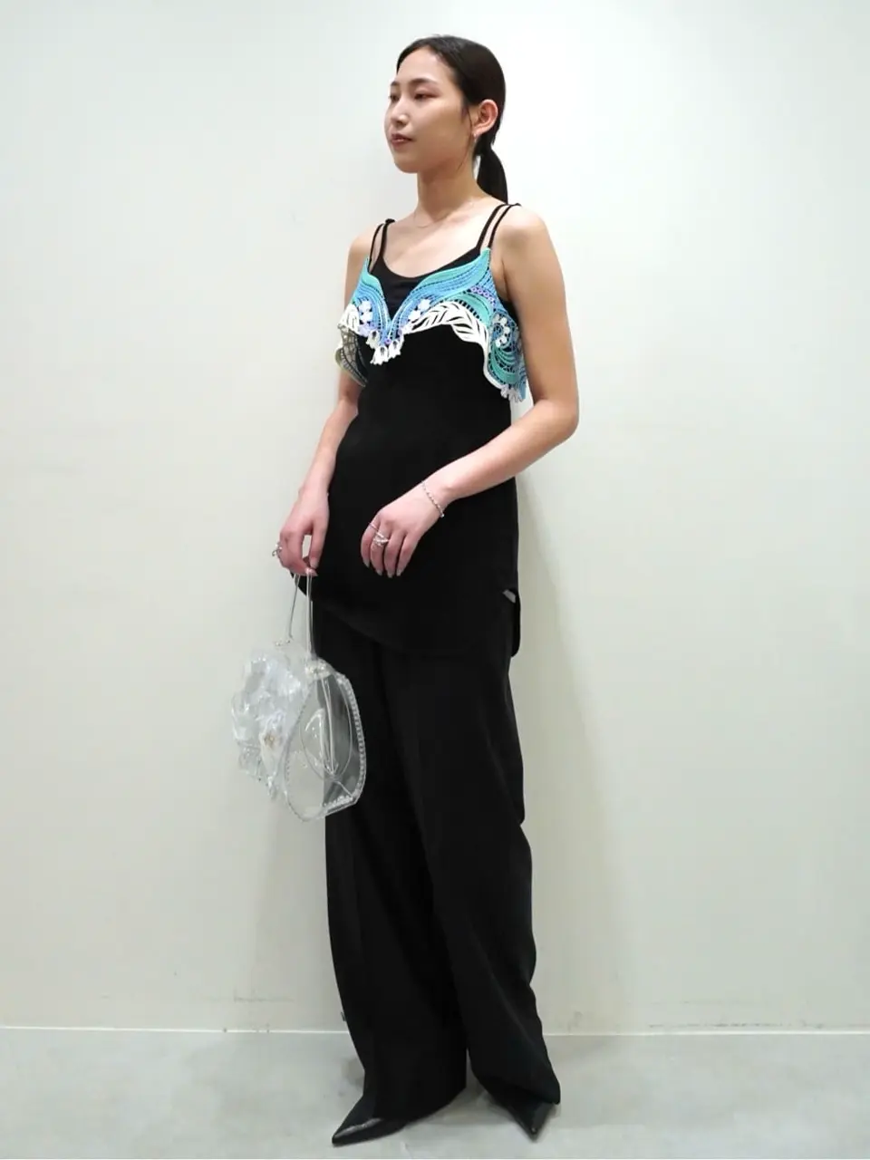 Mame Kurogouchi(マメ クロゴウチ)】 PARIGOT別注 Embroidered