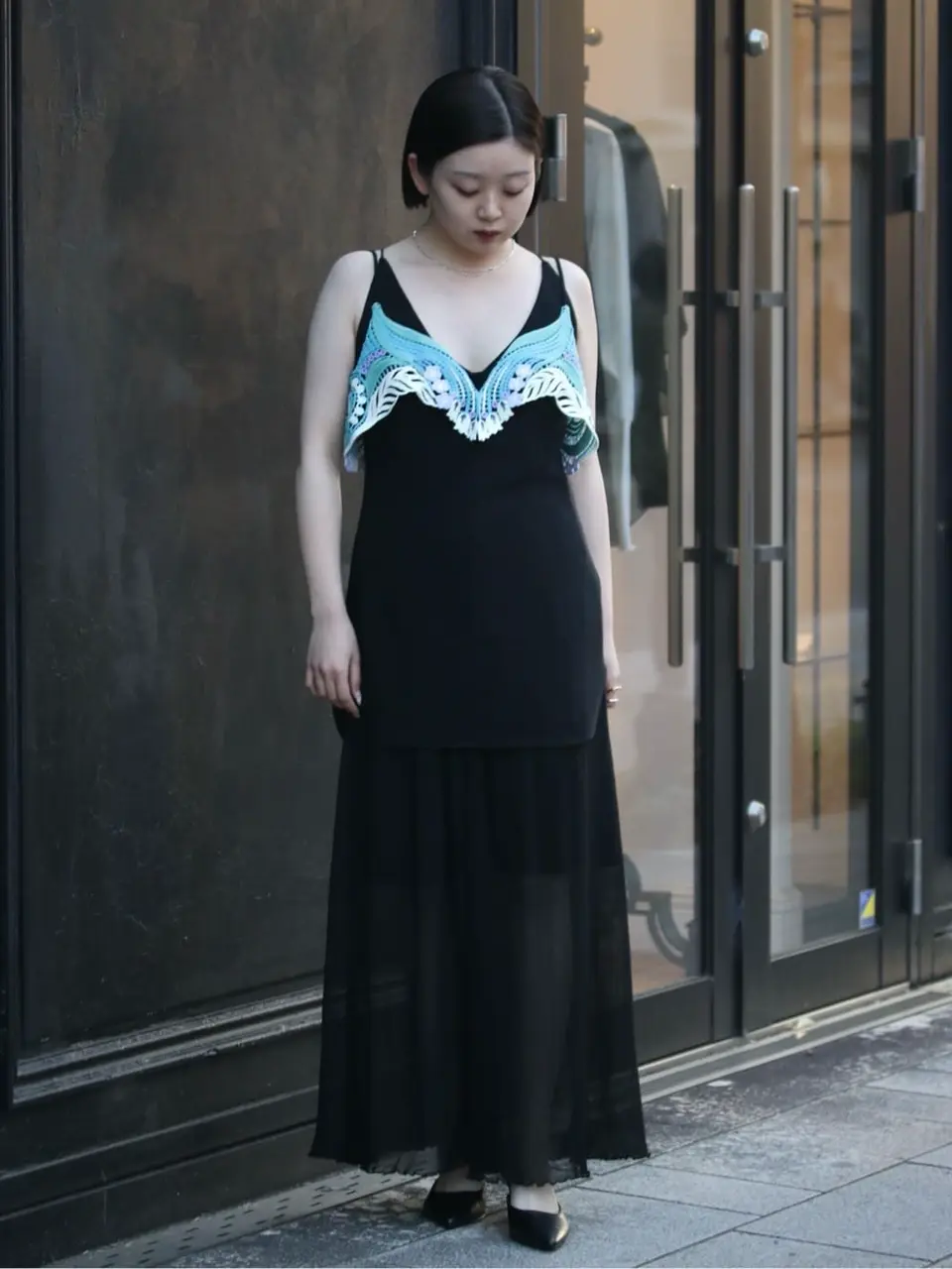 Mame Kurogouchi(マメ クロゴウチ)】 PARIGOT別注 Embroidered