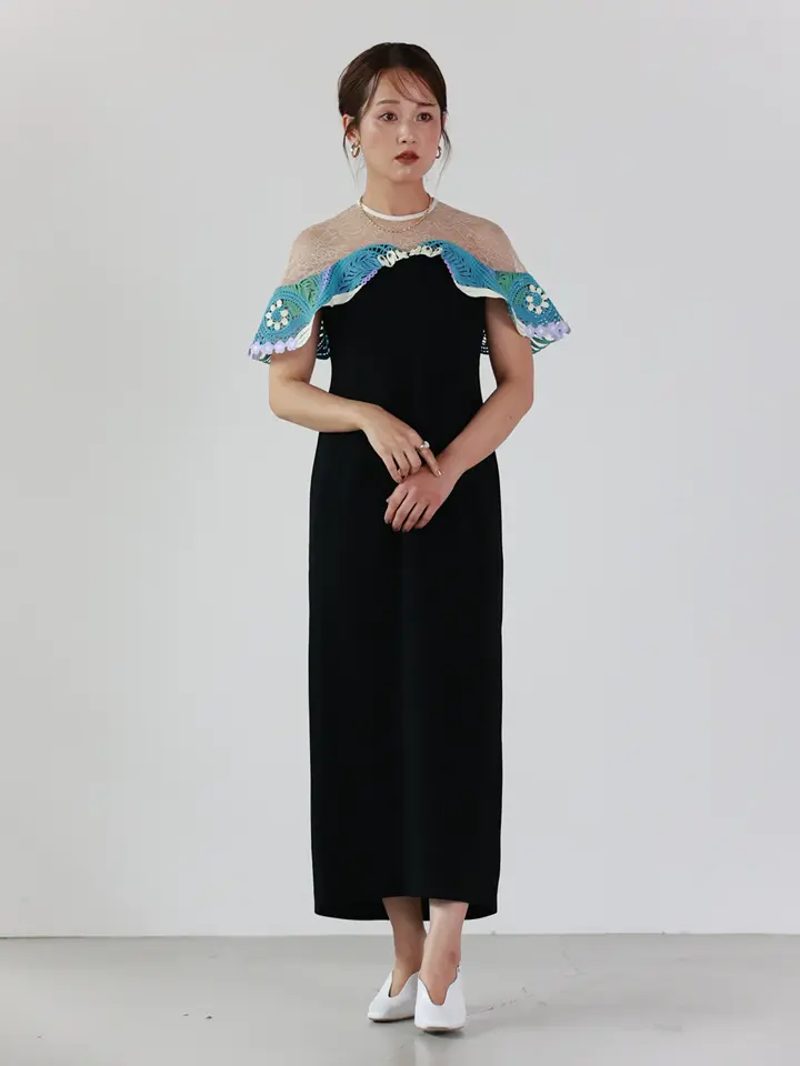 Mame Kurogouchi(マメ クロゴウチ)】 PARIGOT別注 Tulle Lace Classic