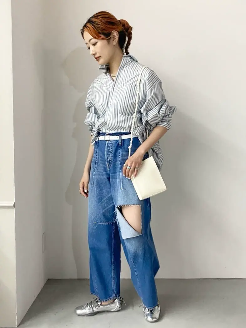 MAISON BOINET(メゾンボワネ)】 リバーシブルレザーベルト｜PARIGOT