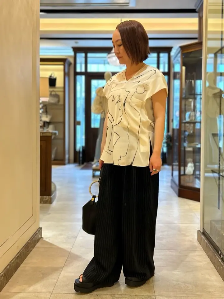 ENFOLD(エンフォルド)】 RELAX ELASTIC WIDE-TROUSERS｜PARIGOT ONLINE