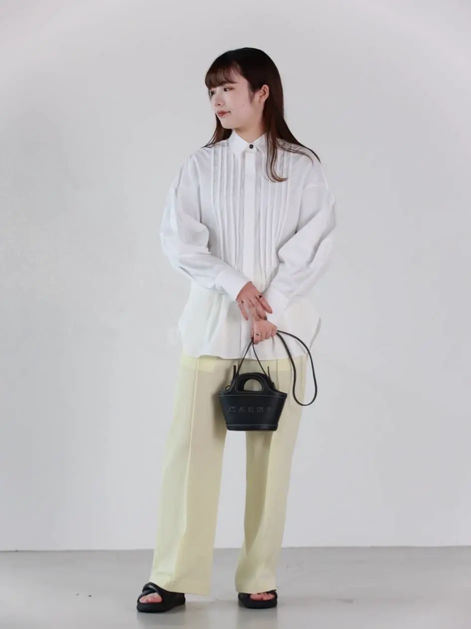 ENFOLD(エンフォルド)】 RANDOM‐TUCK SHIRT｜PARIGOT ONLINE（パリゴ