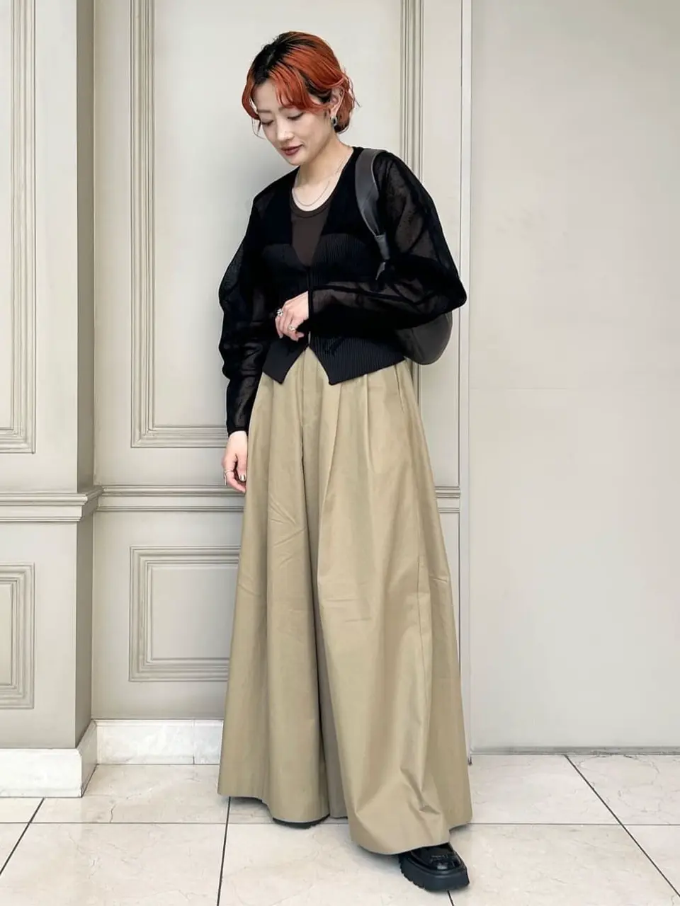 HYKE(ハイク)】 T/C SUPER WIDE LEG PANTS｜PARIGOT ONLINE（パリゴ