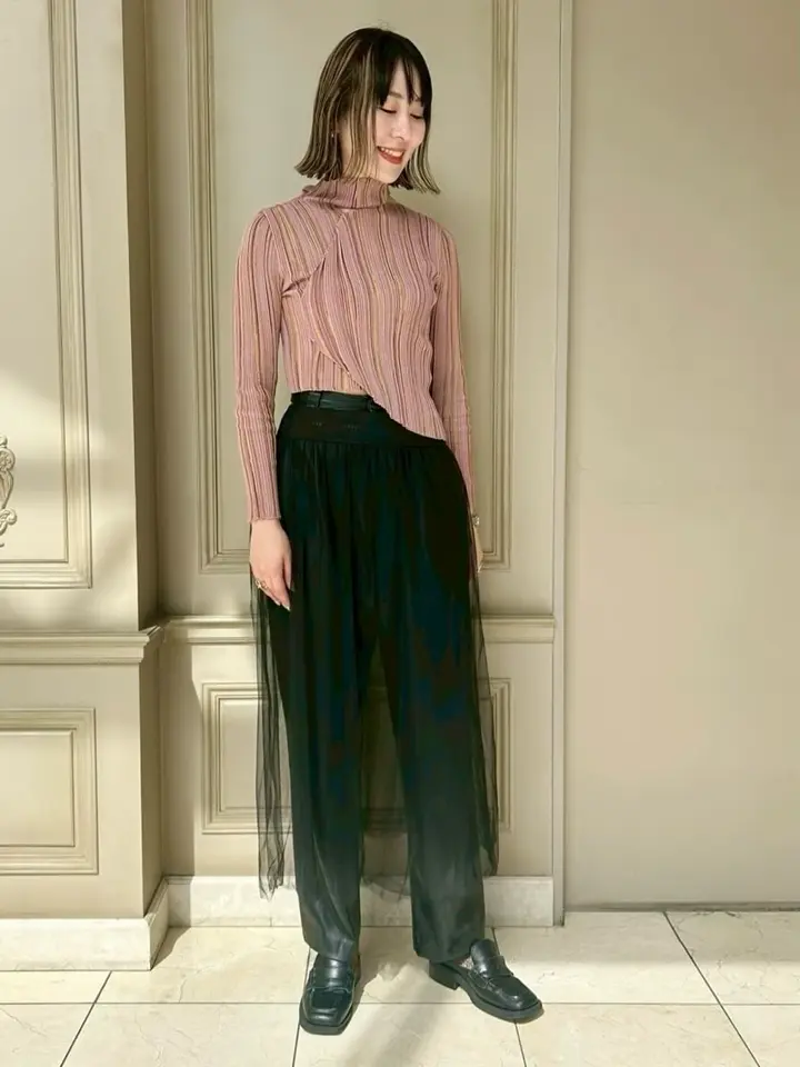 PHOTOCOPIEU(フォトコピュー)】 ASYMMETRIC OVAL JUMPER｜PARIGOT