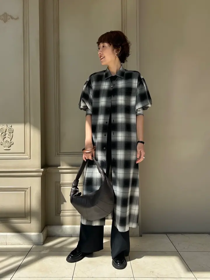 HYKE(ハイク)】 T/W OMBRE CHECK DRESS｜PARIGOT ONLINE（パリゴ