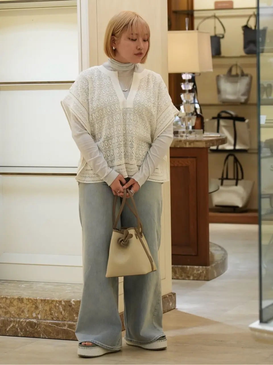 Soierie(ソワリー)】 Drop loop tie｜PARIGOT ONLINE（パリゴオンライン）