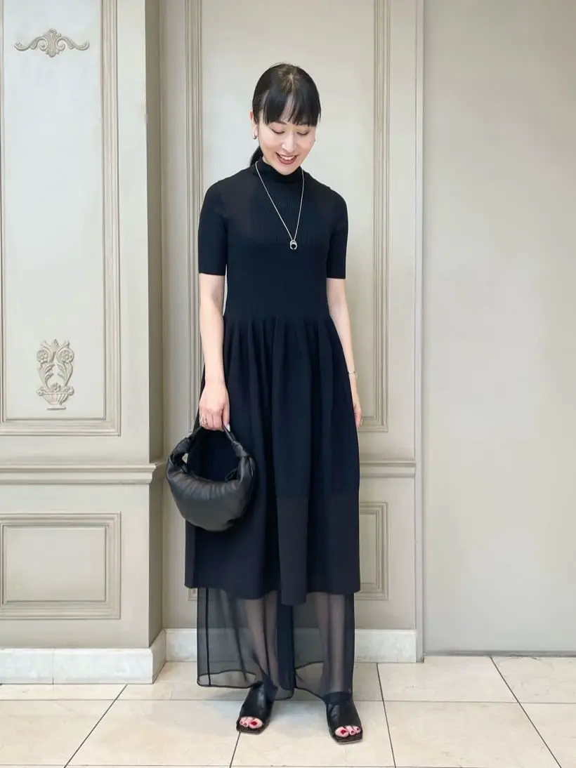 HYKE(ハイク)】 TAFFETA × CHIFFON PANTS｜PARIGOT ONLINE（パリゴ