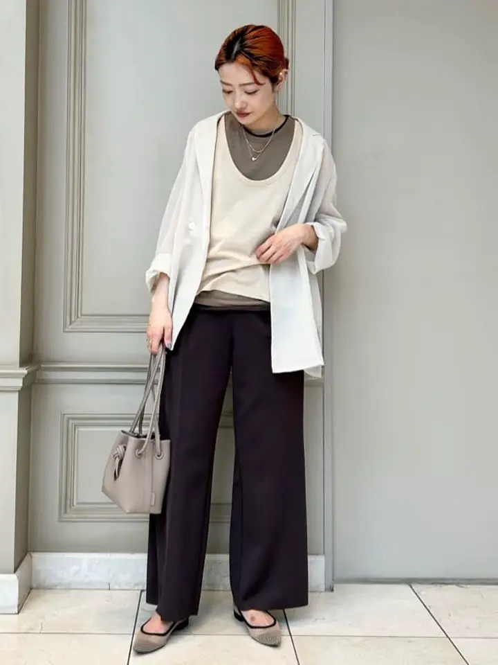 PHEENY(フィーニー)】 Amunzen 2 tuck wide pants｜PARIGOT ONLINE