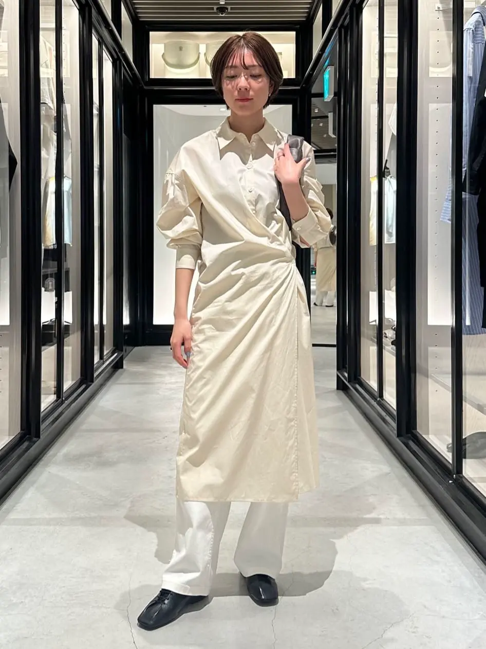 LEMAIRE(ルメール)】 STRAIGHT COLLAR TWISTED DRESS｜PARIGOT ONLINE