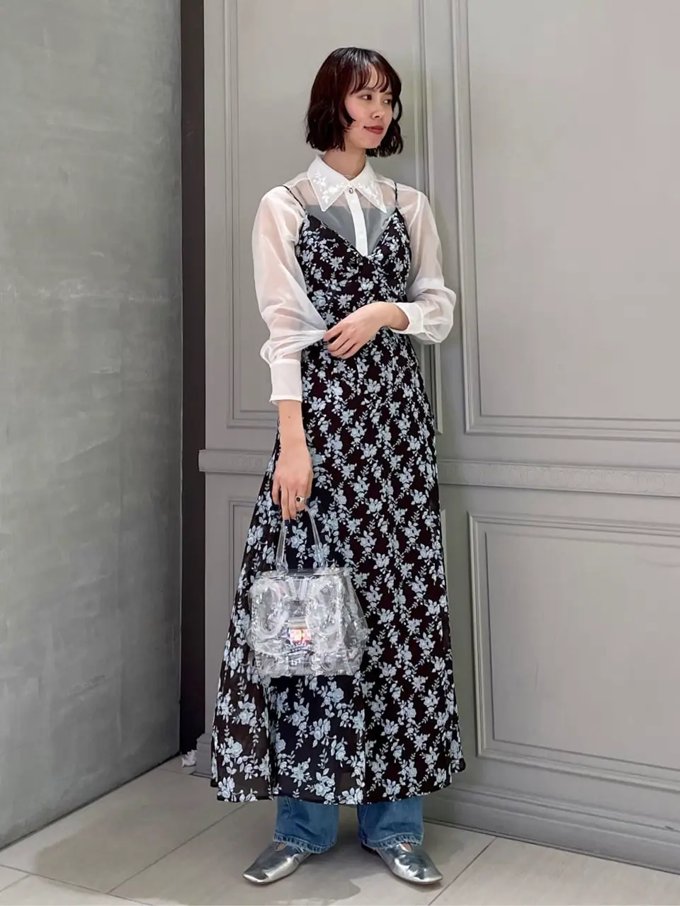 FETICO(フェティコ)】 SHEER COMBINED SLIP DRESS｜PARIGOT ONLINE