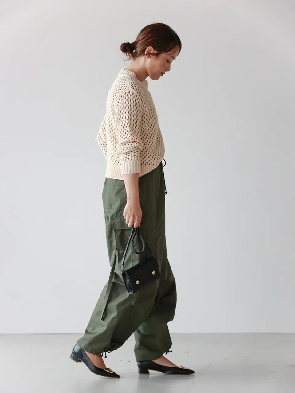 HYKE(ハイク)】 CROCHETED SWEATER｜PARIGOT ONLINE（パリゴオンライン）