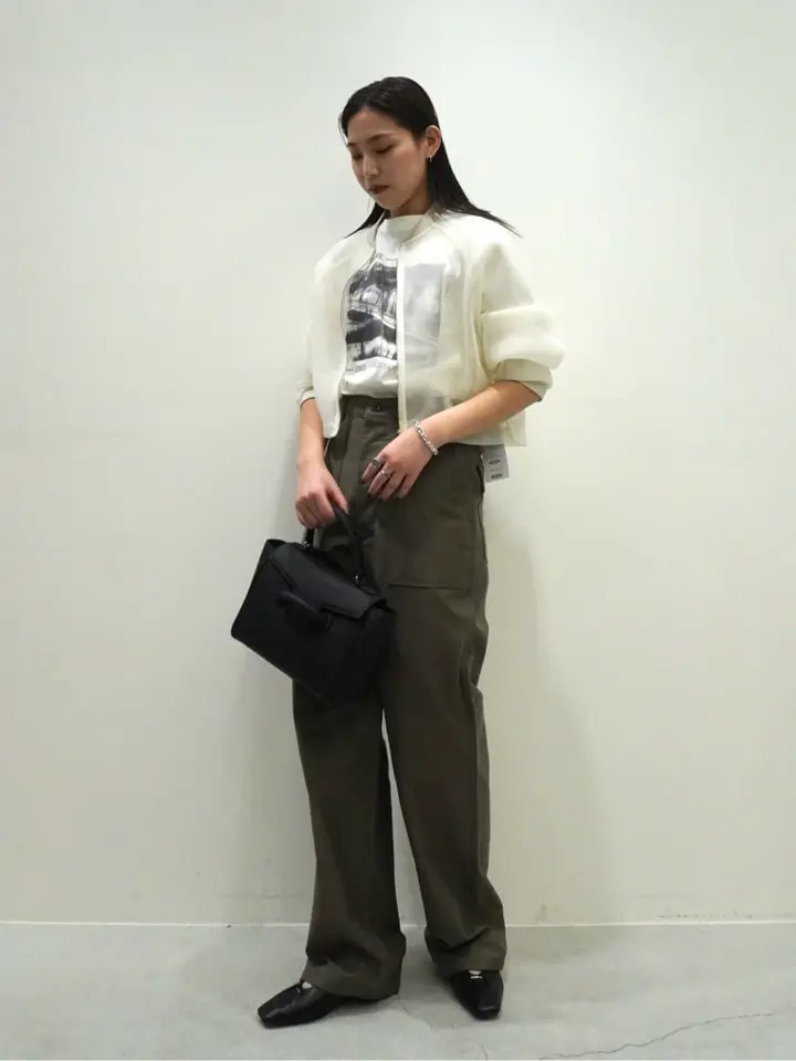 HYKE(ハイク)】 BACK SATIN BAKER PANTS｜PARIGOT ONLINE（パリゴ