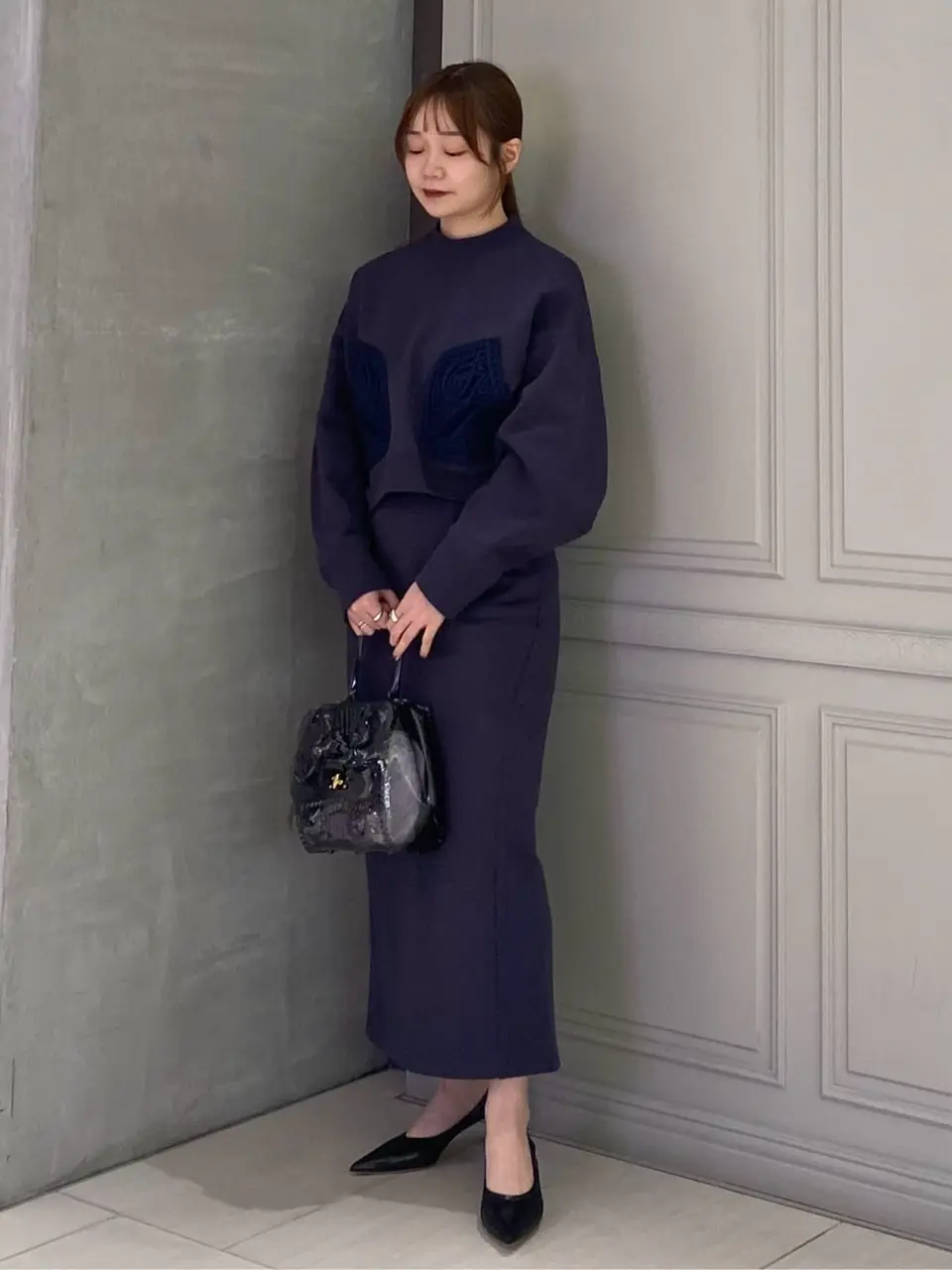 mame Kurogouchi マメ　スウェット　コード刺繍　JS051 Mame Kurogouchi】コード刺繍スウェット！ | OBLIGE womens blog