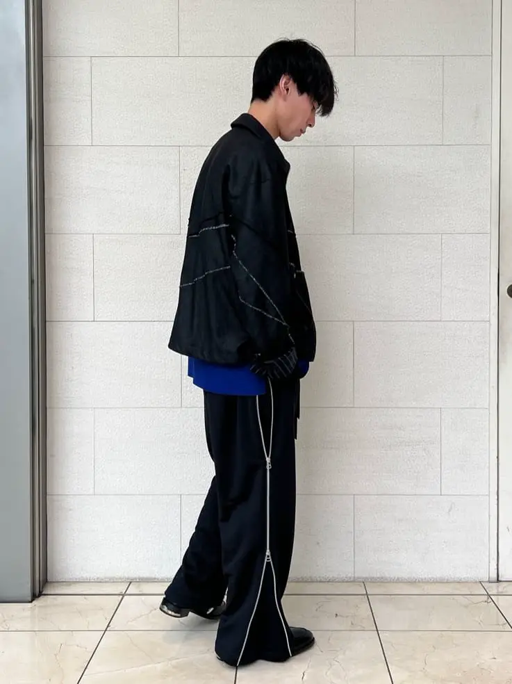 CFCL(シーエフシーエル)】 GARTER MOCKNECK SHORT SLEEVE TEE SHIRT