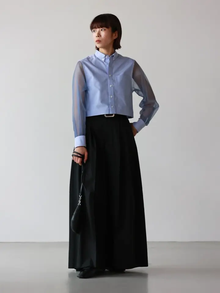 ハイクトップス HYKE(ハイク)】 CROPPED LONG SLV TEE｜PARIGOT ONLINE（パリゴ