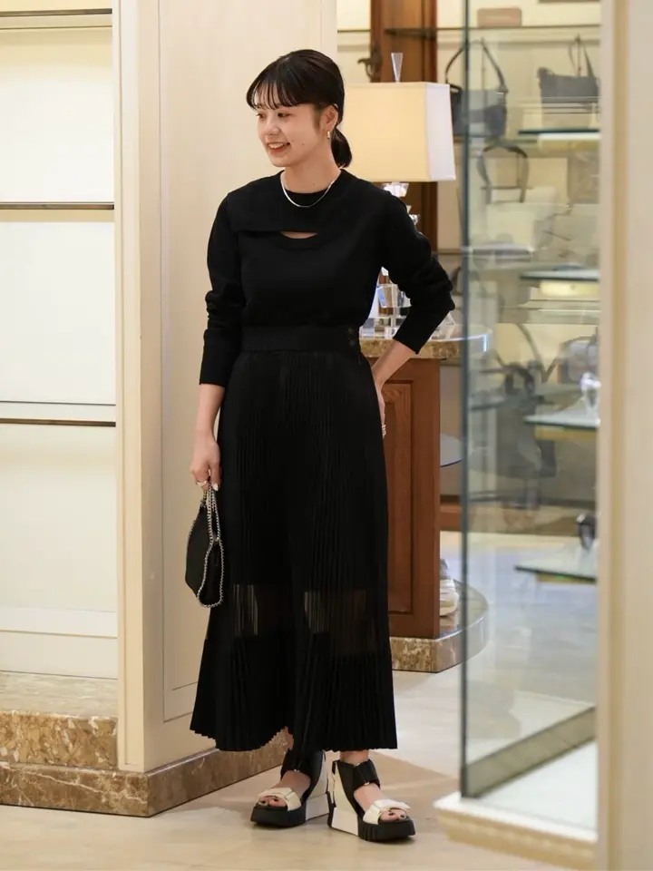 HYKE(ハイク)】 CREW NECK SWEATER｜PARIGOT ONLINE（パリゴオンライン）