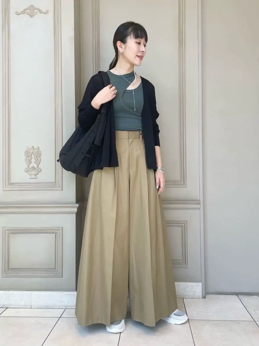 HYKE(ハイク)】 T/C SUPER WIDE LEG PANTS｜PARIGOT ONLINE（パリゴ