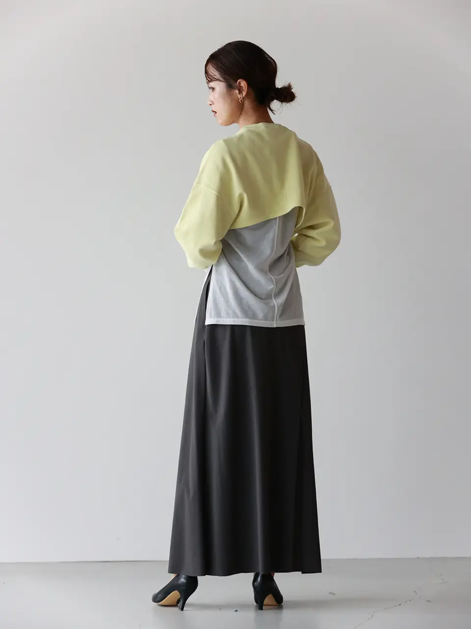PHEENY(フィーニー)】 Recycle nylon tricot A line skirt｜PARIGOT