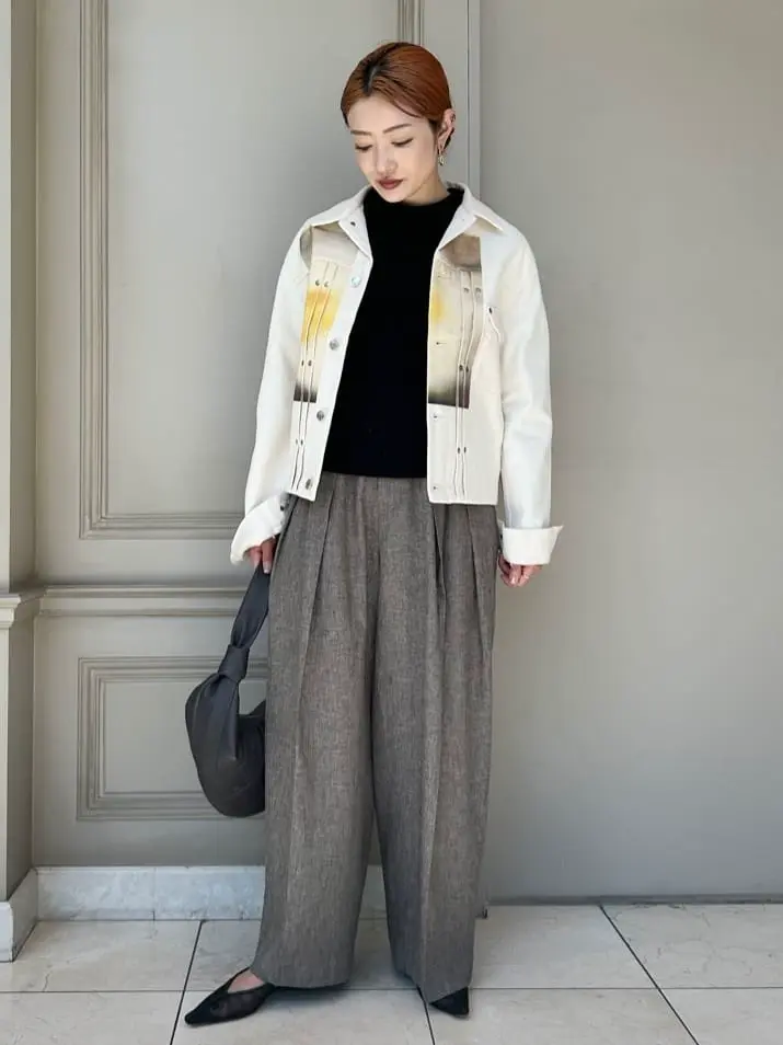 ジャケット・アウター TANAKA THE JEAN JACKET - YELLOW ROSE 000000038587-22-l.jpg?t=