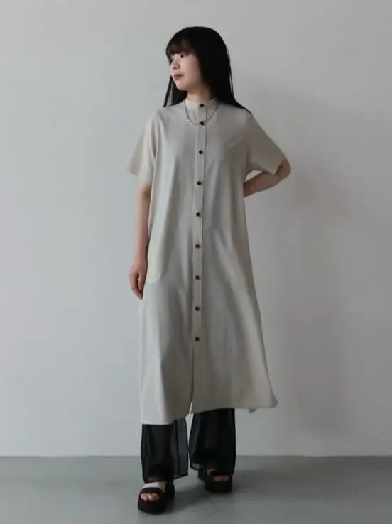 HYKE(ハイク)】 MAXI SHIRT DRESS｜PARIGOT ONLINE（パリゴオンライン）
