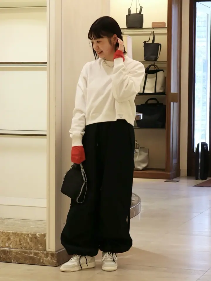 HYKE(ハイク)】 CROPPED SWEAT SHIRT｜PARIGOT ONLINE（パリゴオンライン）