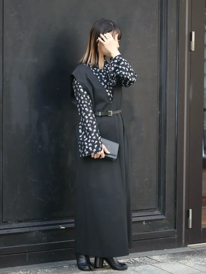 Mame Kurogouchi(マメ クロゴウチ)】 Floral Jacquard Hight