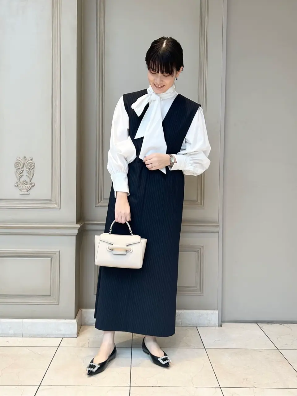 Parigotワンピース PARIGOT(パリゴ)】 ディープ V ドレス｜PARIGOT ONLINE（パリゴ