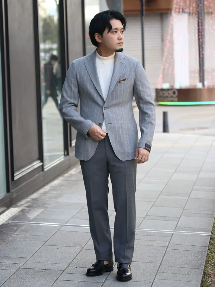 美品 TAGLIATORE タリアトーレ シアサッカー ジャケット 48 L TAGLIATORE(タリアトーレ)】 DAKAR / ウールシアサッカージャケット