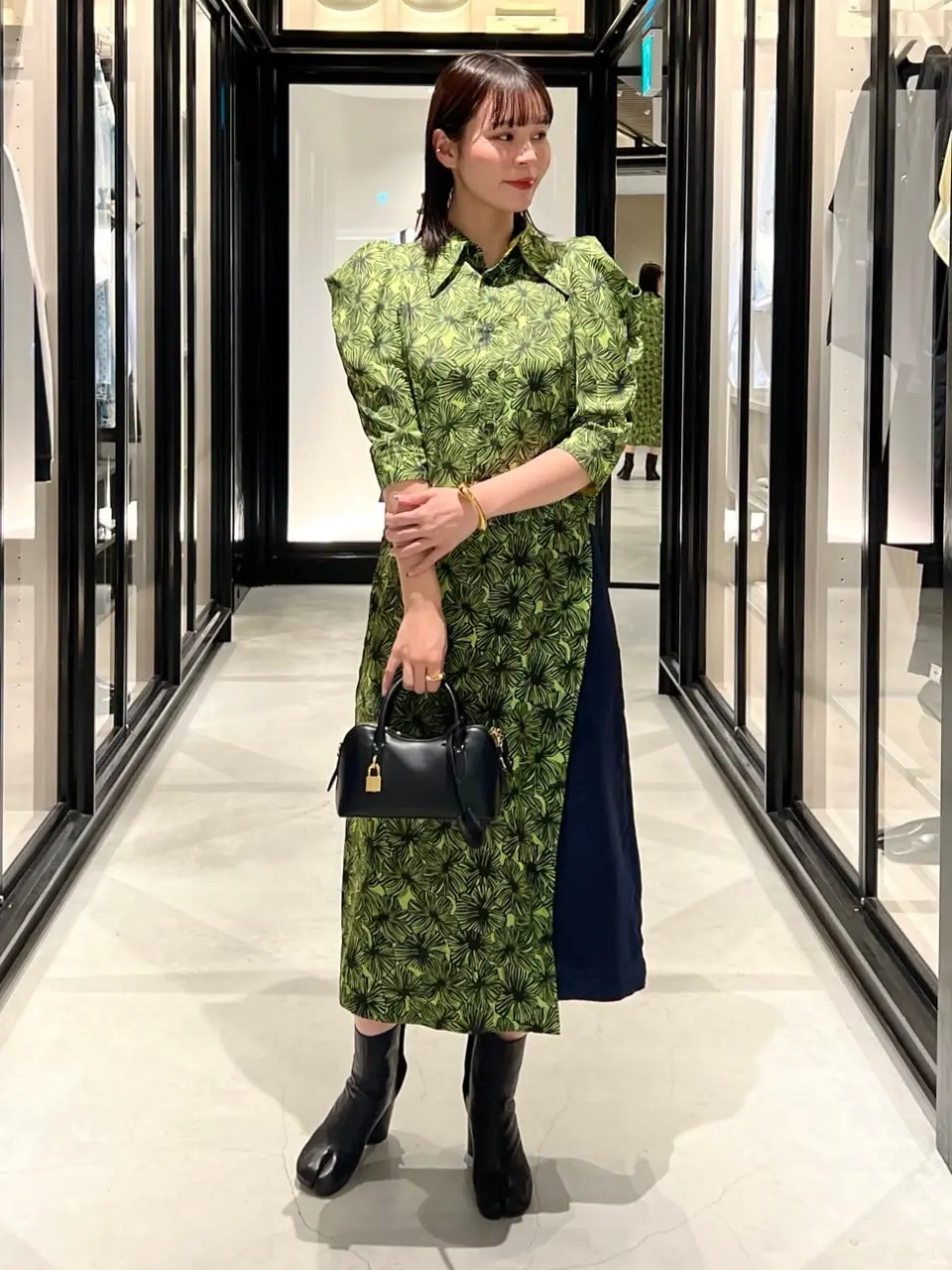 【TOGA PULLAトーガプルラ】SATIN DRESS Future Present - TOGA PULLA | Cupra Twill Satin Dress