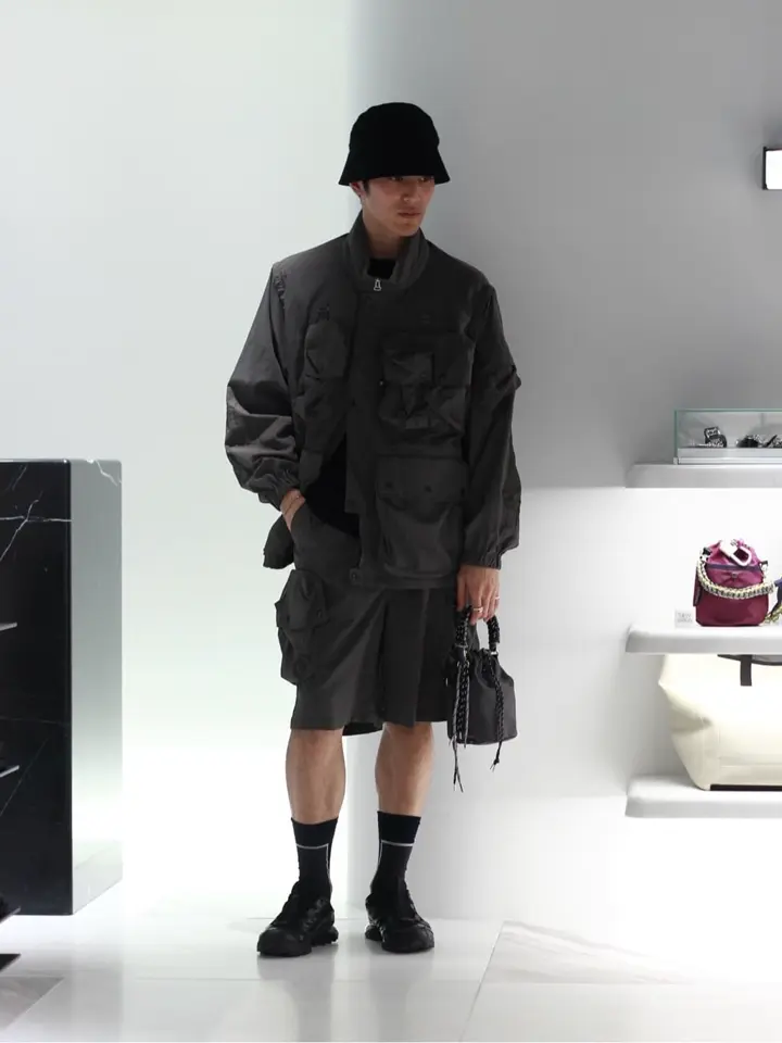 YOKE(ヨーク)】 NYLON MULTI POCKETS DETACHABLE UTILITY BLOUSON