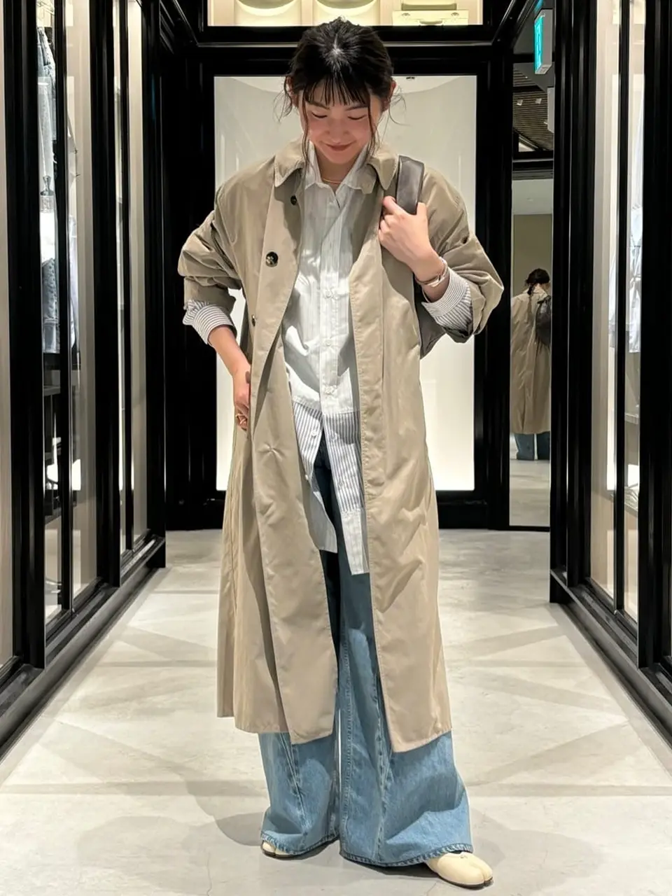 Maison Margiela メゾンマルジェラ ナイロン トレンチコート Maison Margiela（旧Maison Martin Margiela）（トレンチコート