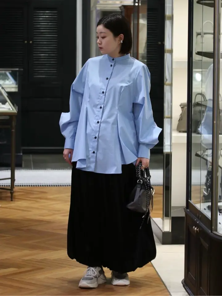 ENFOLD エンフォルド　バルーン　スカート　BALLOON-SKIRT 白 ENFOLD(エンフォルド)】 BALLOON-SKIRT｜PARIGOT ONLINE（パリゴ
