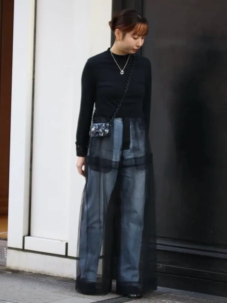 りんご☆まとめ買い大歓迎♡　美品未裾上✨️YANUK LOUISE YANUK（ヤヌーク） 【期間限定10％OFF】57143211,Trick Denim