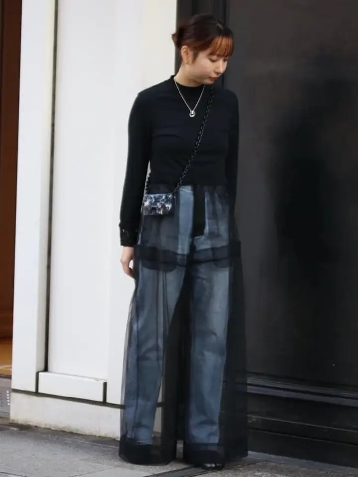 Chika Kisada(チカ キサダ)】 チュールパンツ｜PARIGOT ONLINE（パリゴ