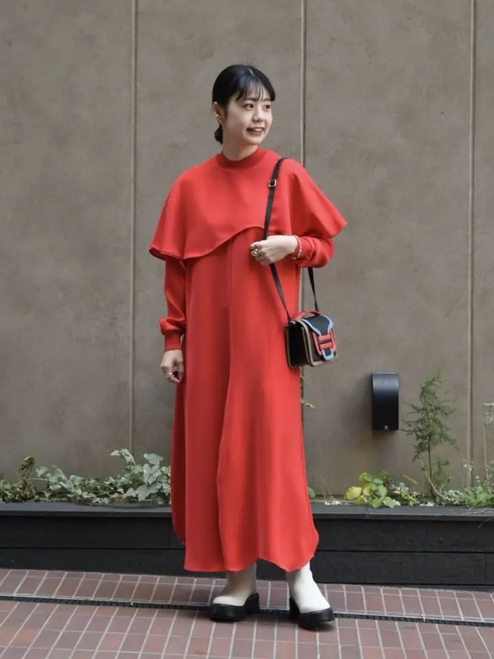 ENFOLD(エンフォルド)】 CAPE DRESS｜PARIGOT ONLINE（パリゴオンライン）