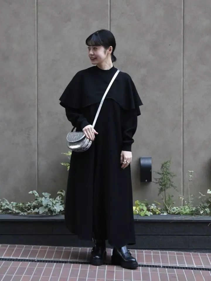 ▪︎ENFOLD▪︎ワンピース ENFOLD(エンフォルド)】 CAPE DRESS｜PARIGOT ONLINE（パリゴオンライン）