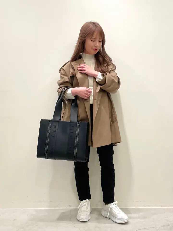 HYKE(ハイク)】FLANNEL SHORT TRENCH COAT｜PARIGOT ONLINE（パリゴ