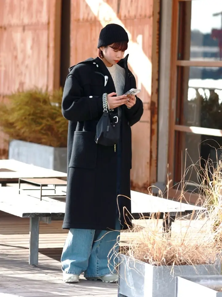 HYKE(ハイク)】DOUBLE FACE DUFFLE COAT｜PARIGOT ONLINE