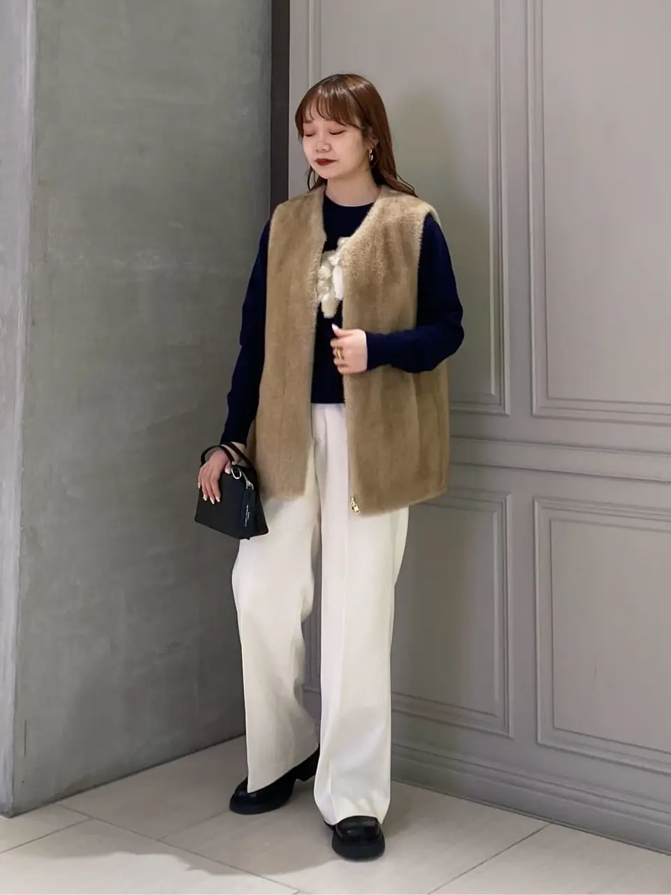 Lou Andrea(ルーアンドレア)】 ファージップベスト｜PARIGOT ONLINE
