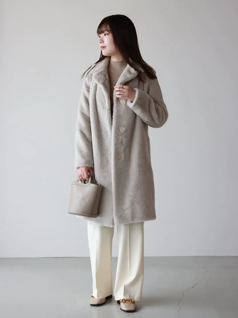 HERNO(ヘルノ)】SOFT FAUX FUR COAT｜PARIGOT ONLINE（パリゴオンライン）