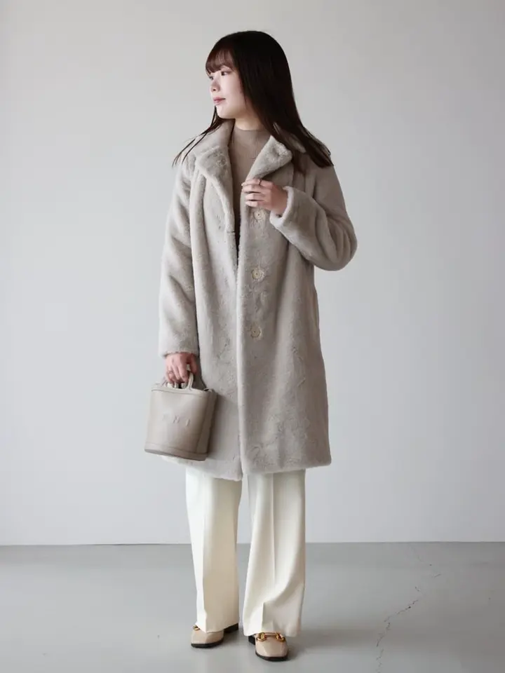 HERNO(ヘルノ)】SOFT FAUX FUR COAT｜PARIGOT ONLINE（パリゴオンライン）