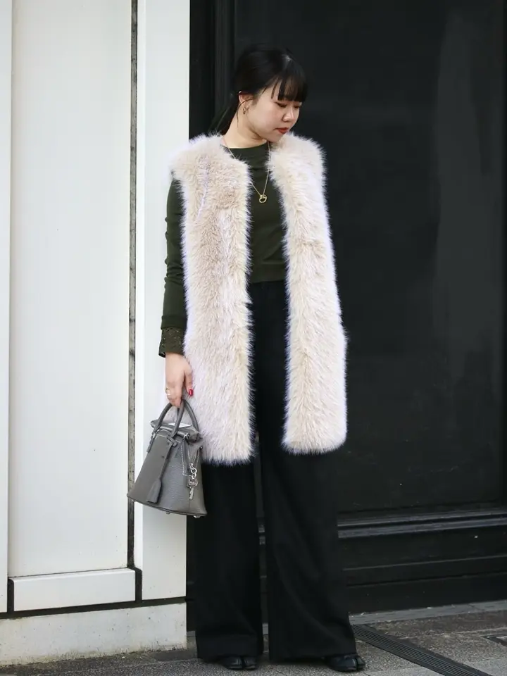 HERNO(ヘルノ)】FULLNESS FAUX FUR ベスト｜PARIGOT ONLINE（パリゴ