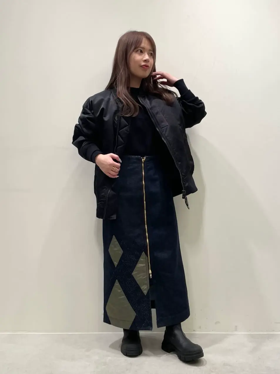 HYKE 25AW ハイク TYPE MA-1 JACKET BIOTOP(ビオトープ) / 【HYKE】 TYPE MA-1 JACKET (ジャケット