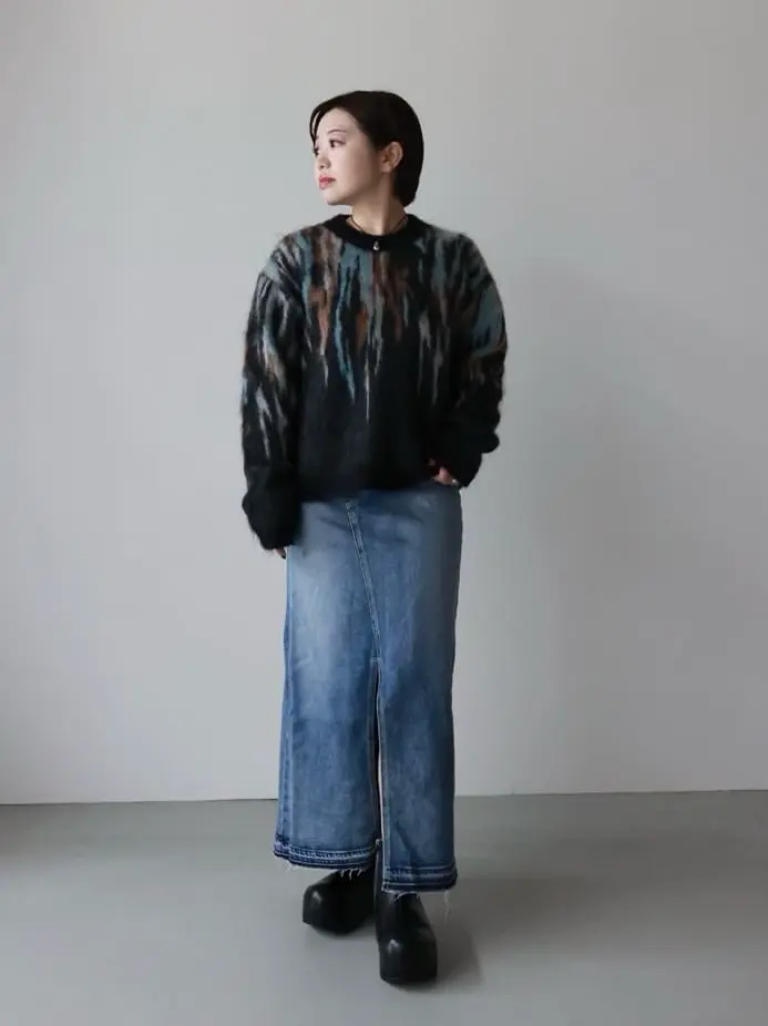 MARNI(マルニ)】 ブラック レザー製 チャンキー クロッグブーツ